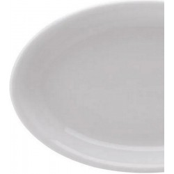 Travessa 29cm Oval Rasa De Porcelana Schmidt